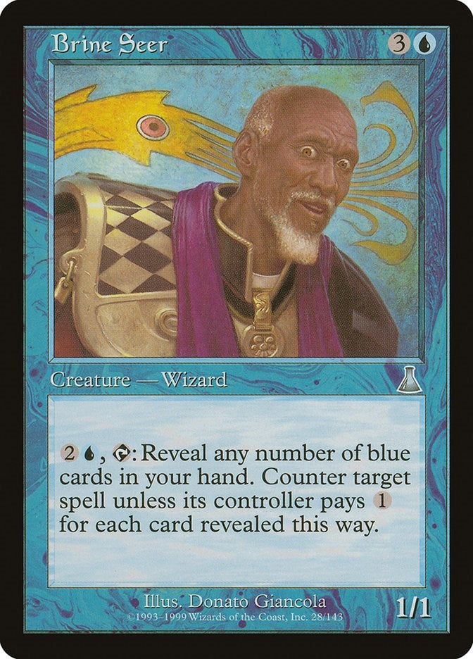 Image for Brine Seer (28) (UDS) - Magic: The Gathering
