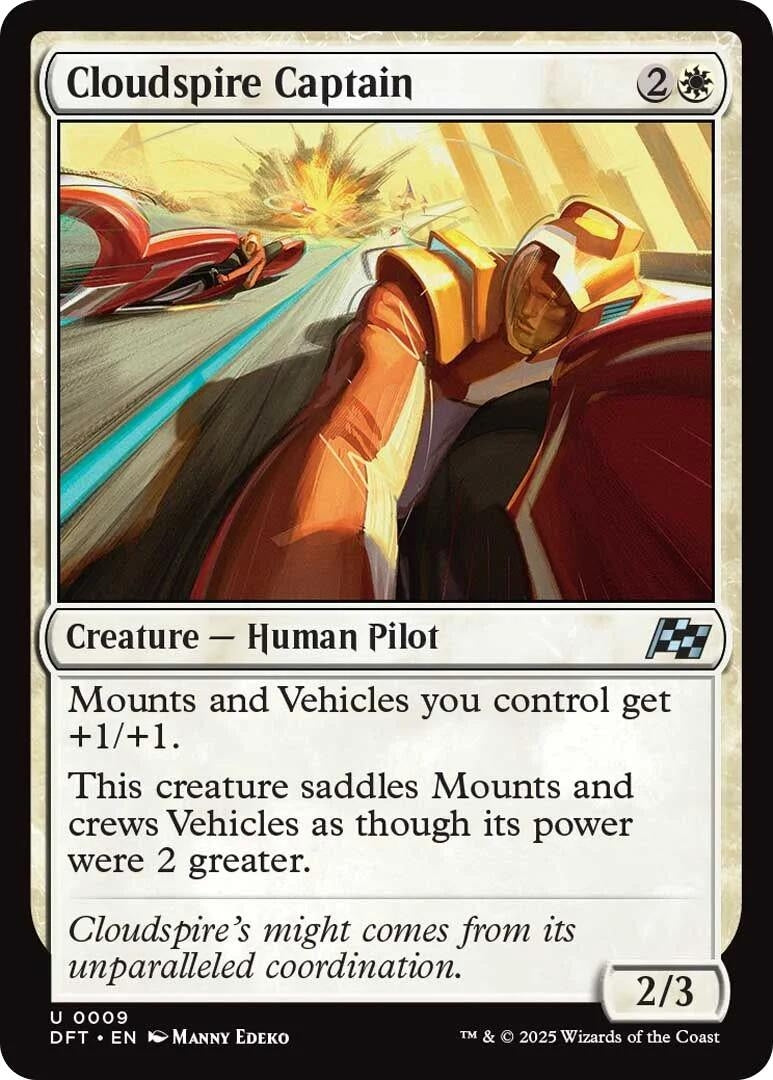 Image for Cloudspire Captain (9) (DFT) - Magic: The Gathering