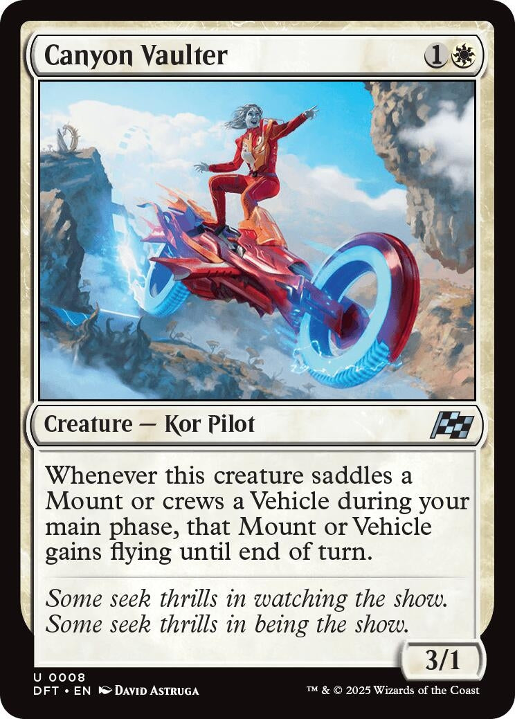 Image for Canyon Vaulter (8) (DFT) - Magic: The Gathering