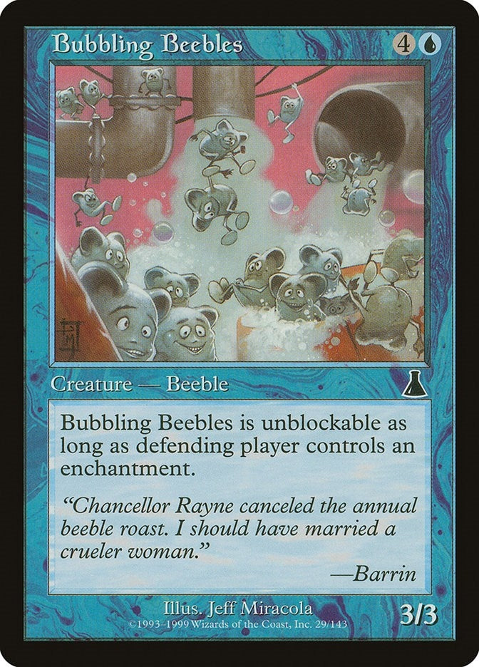Image for Bubbling Beebles (29) (UDS) - Magic: The Gathering