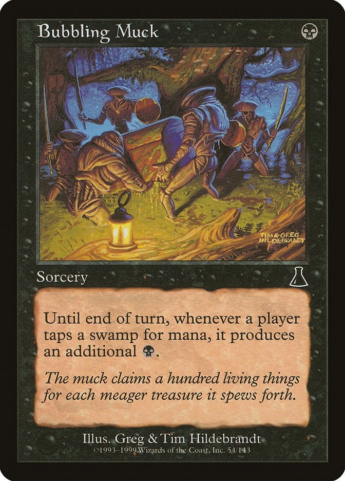 Image for Bubbling Muck (54) (UDS) - Magic: The Gathering
