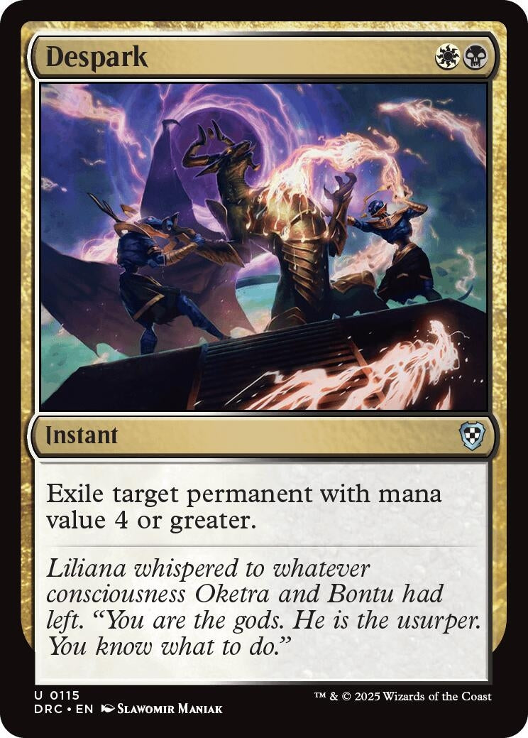 Image for Despark (115) (DRC) - Magic: The Gathering