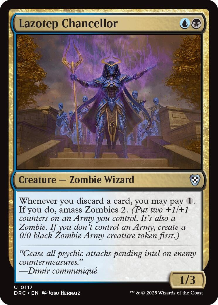 Image for Lazotep Chancellor (117) (DRC) - Magic: The Gathering