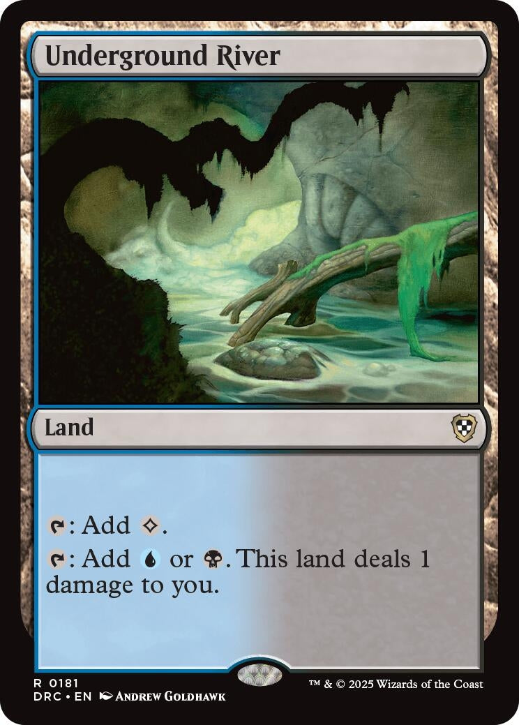 Image for Underground River (181) (DRC) - Magic: The Gathering