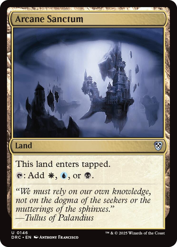 Image for Arcane Sanctum (146) (DRC) - Magic: The Gathering