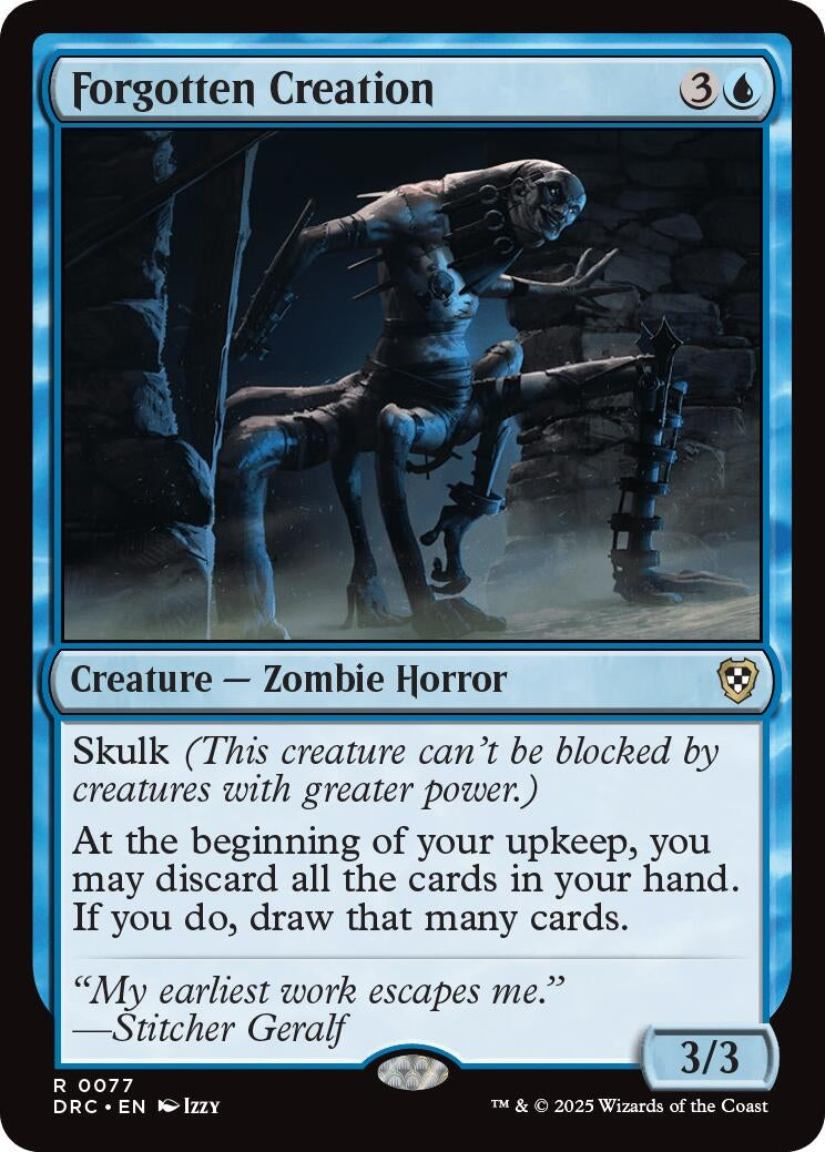 Image for Forgotten Creation (77) (DRC) - Magic: The Gathering