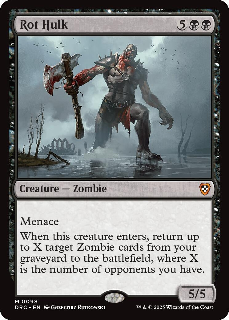 Image for Rot Hulk (98) (DRC) - Magic: The Gathering