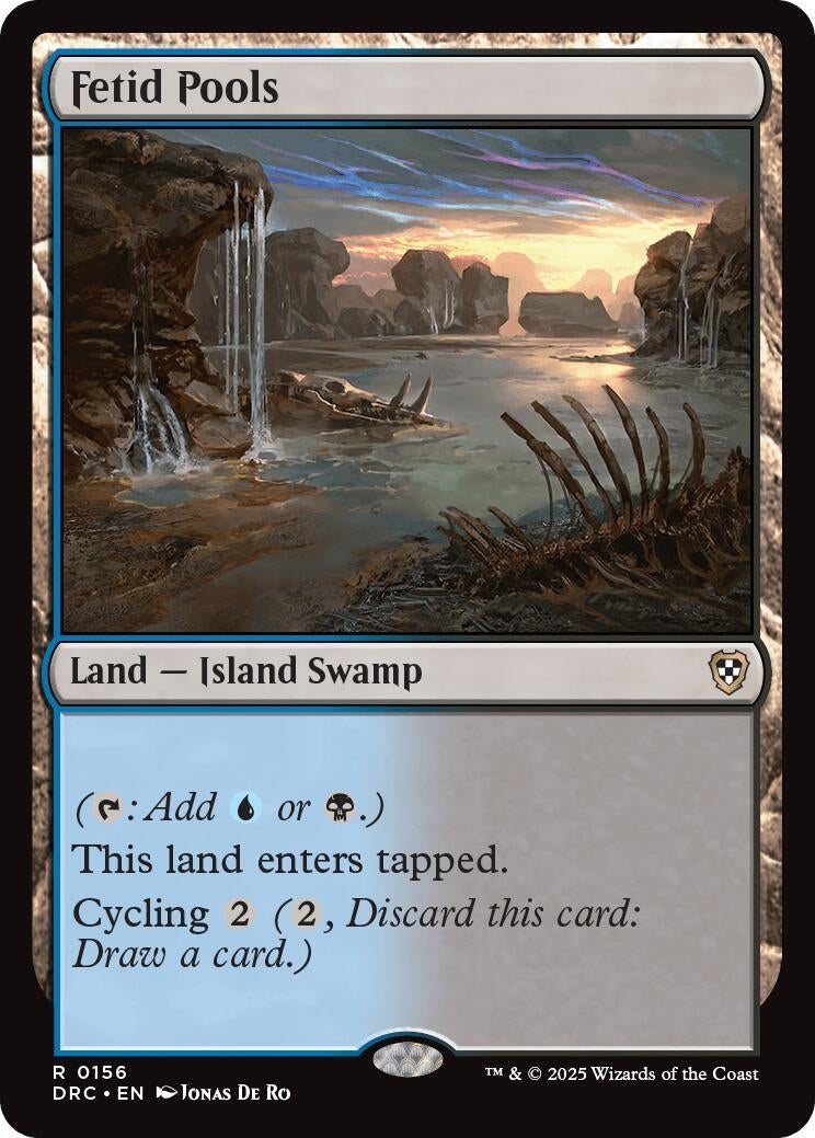 Image for Fetid Pools (156) (DRC) - Magic: The Gathering