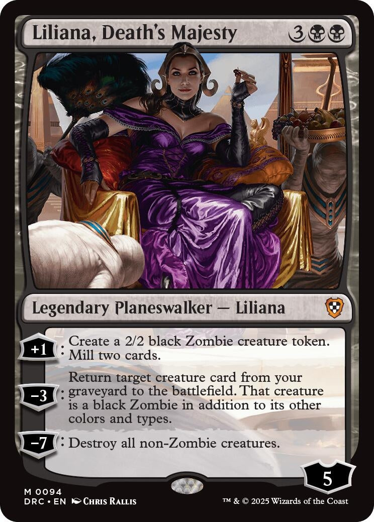 Image for Liliana, Death's Majesty (94) (DRC) - Magic: The Gathering