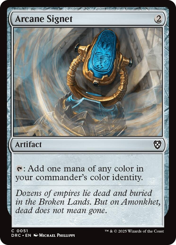 Image for Arcane Signet (0051) (51) (DRC) - Magic: The Gathering
