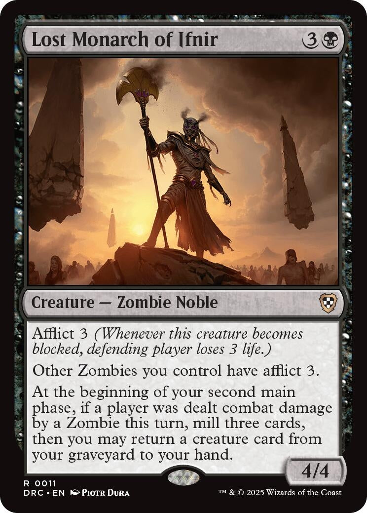 Image for Lost Monarch of Ifnir (11) (DRC) - Magic: The Gathering
