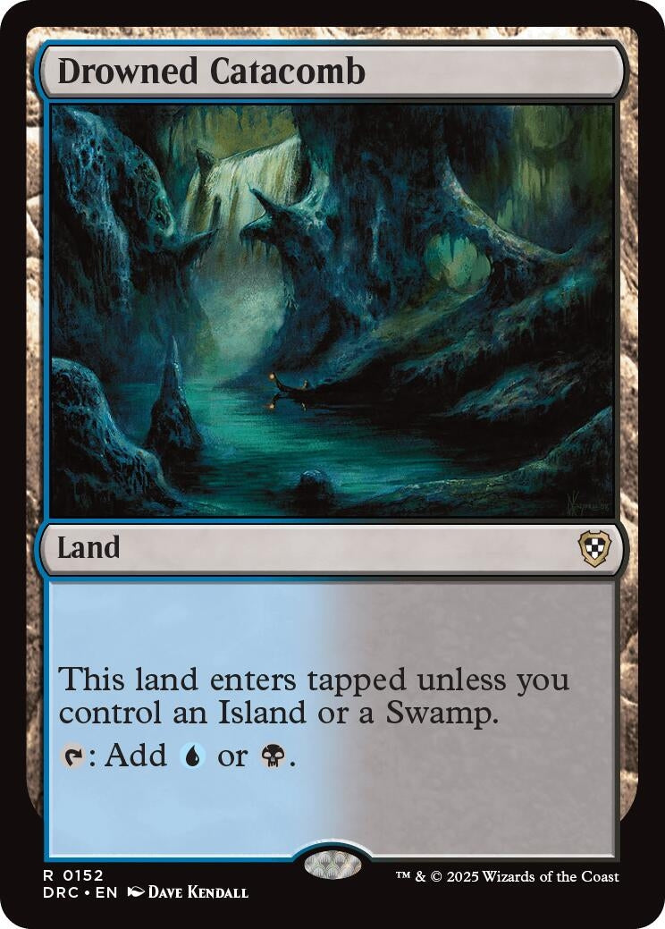 Image for Drowned Catacomb (152) (DRC) - Magic: The Gathering