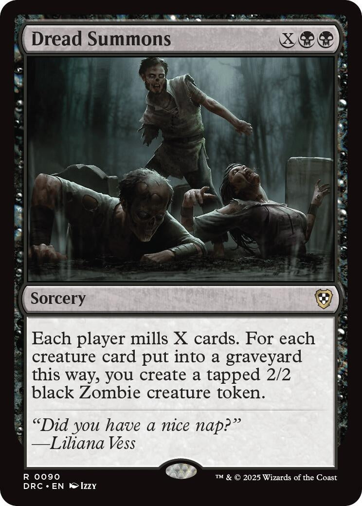 Image for Dread Summons (90) (DRC) - Magic: The Gathering