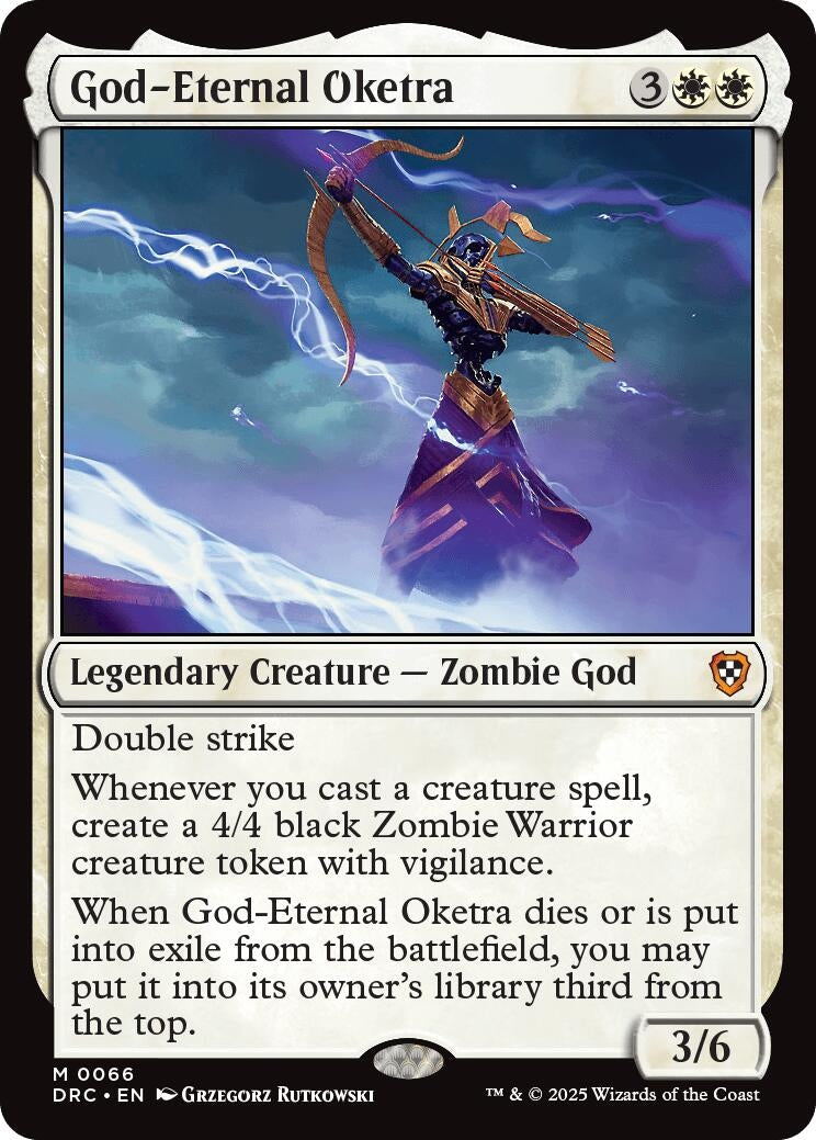 Image for God-Eternal Oketra (66) (DRC) - Magic: The Gathering