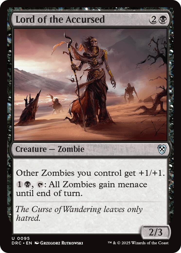 Image for Lord of the Accursed (95) (DRC) - Magic: The Gathering