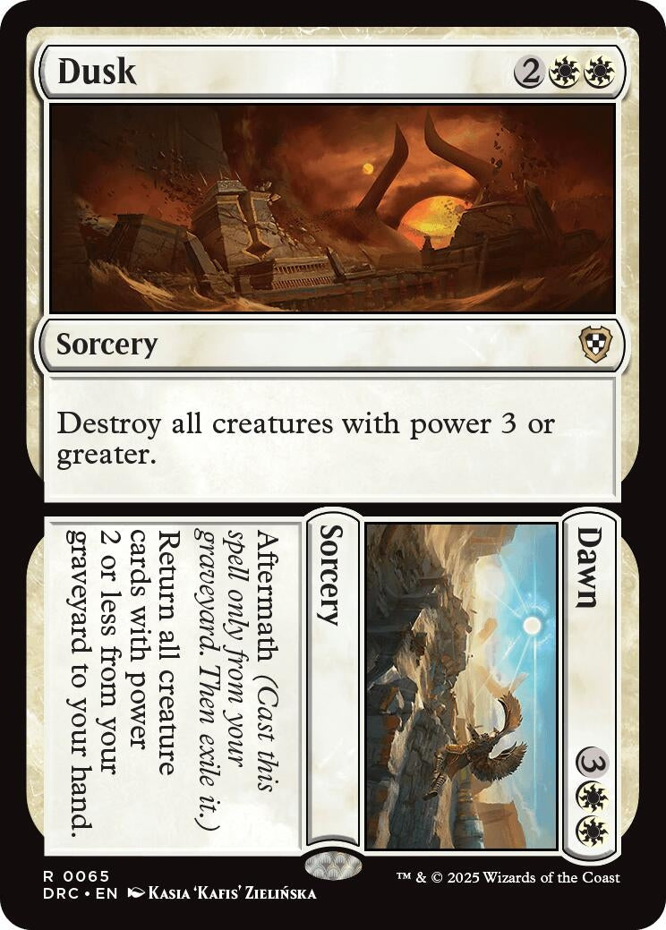 Image for Dusk // Dawn (65) (DRC) - Magic: The Gathering