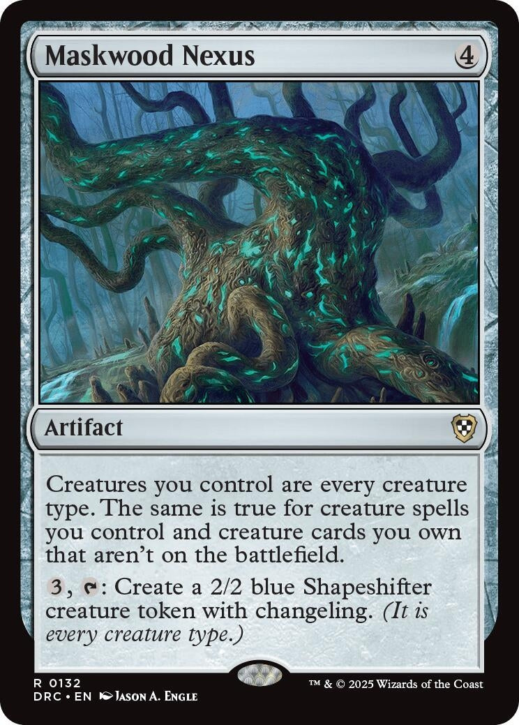 Image for Maskwood Nexus (132) (DRC) - Magic: The Gathering