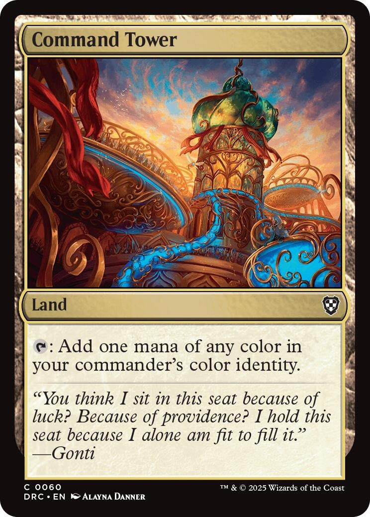 Image for Command Tower (0060) (60) (DRC) - Magic: The Gathering
