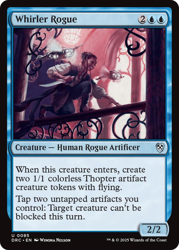 Image for Whirler Rogue (85) (DRC) - Magic: The Gathering