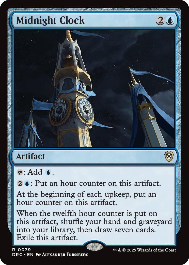 Image for Midnight Clock (79) (DRC) - Magic: The Gathering