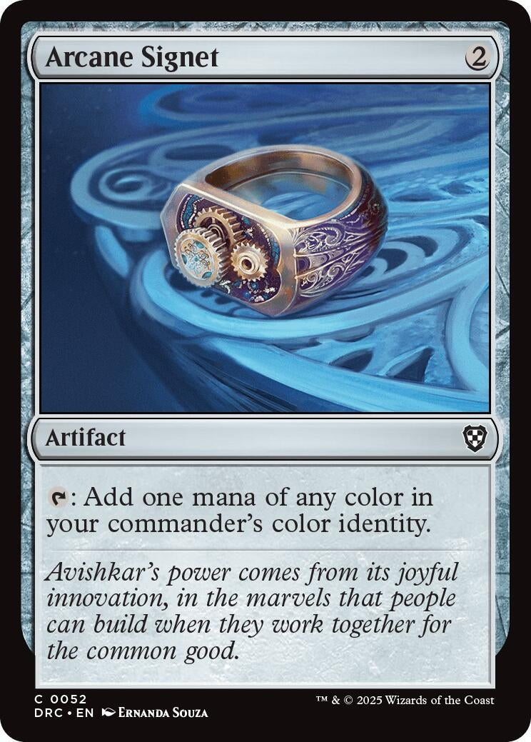 Image for Arcane Signet (0052) (52) (DRC) - Magic: The Gathering