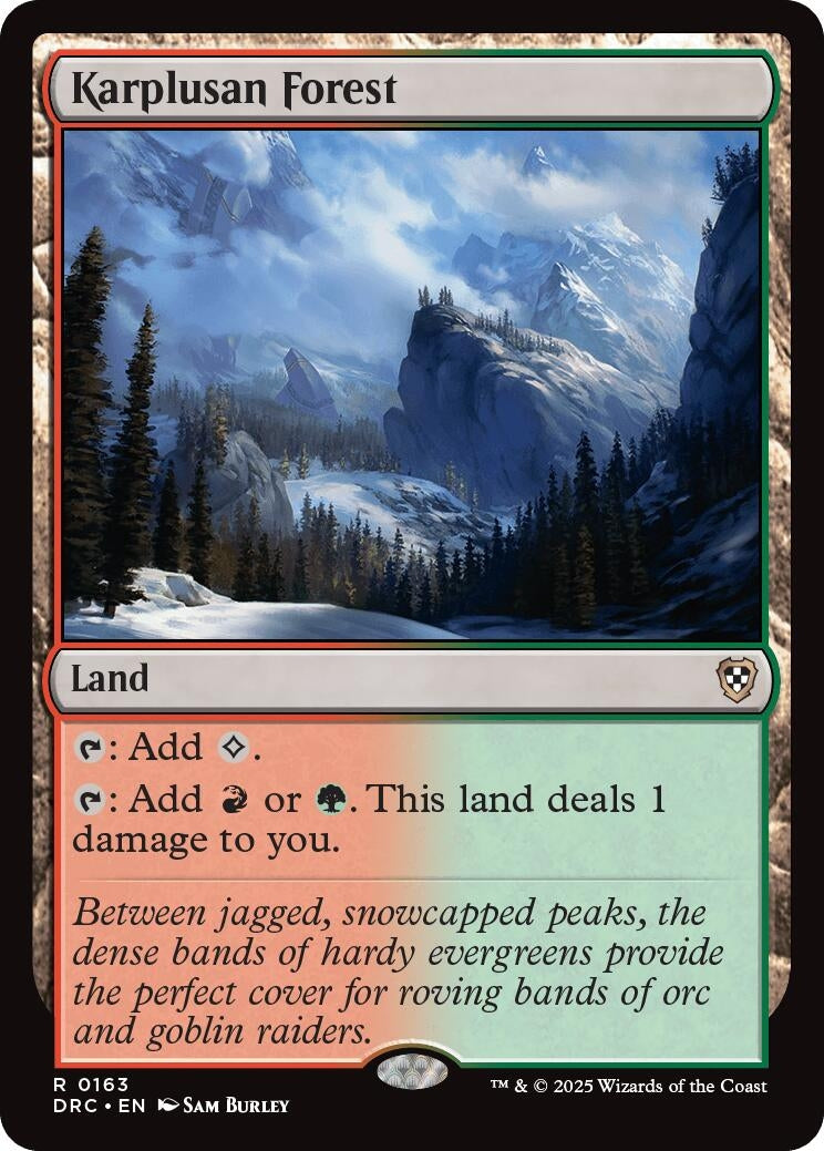 Image for Karplusan Forest (163) (DRC) - Magic: The Gathering