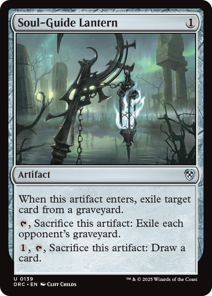 Image for Soul-Guide Lantern (139) (DRC) - Magic: The Gathering