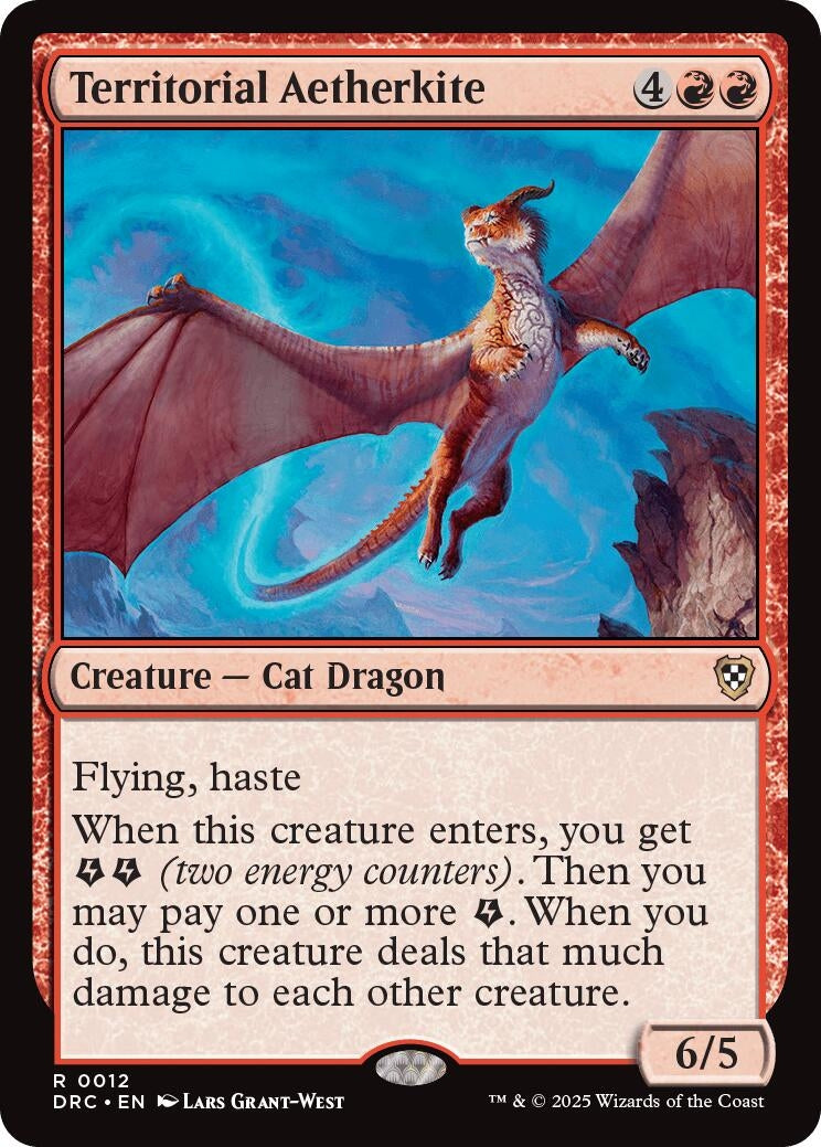Image for Territorial Aetherkite (12) (DRC) - Magic: The Gathering