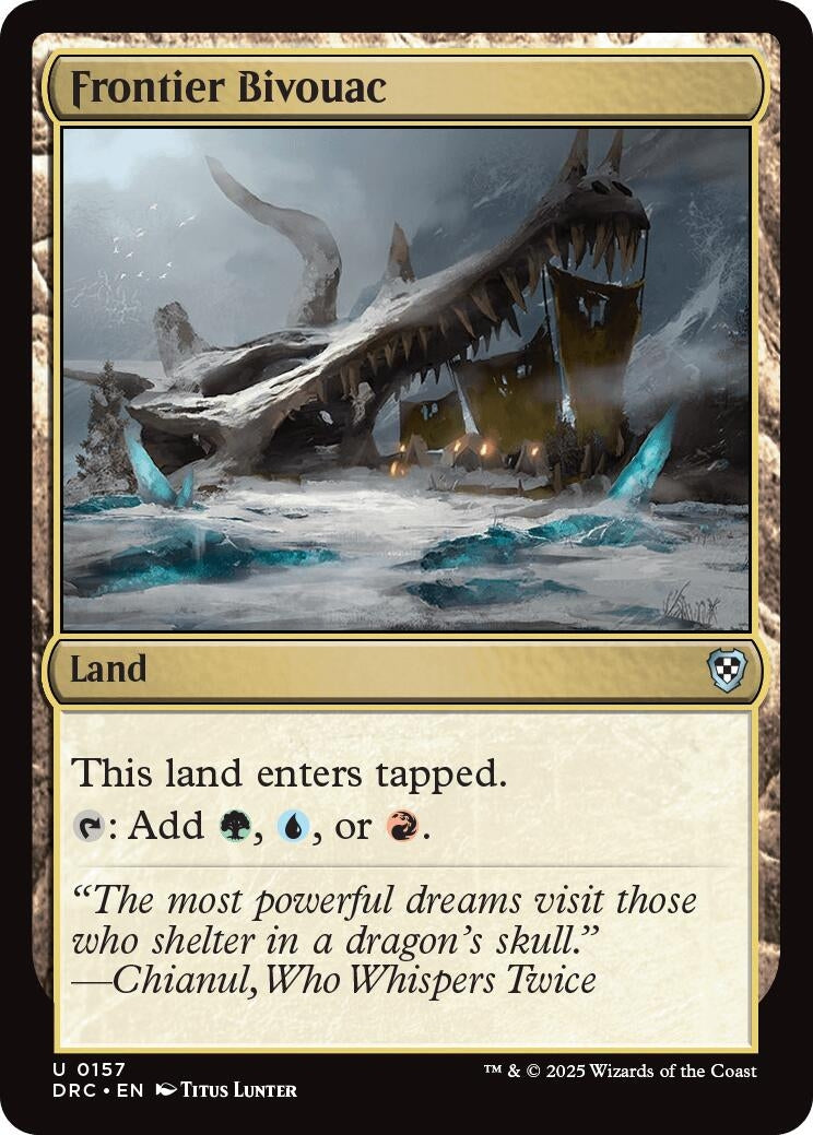 Image for Frontier Bivouac (157) (DRC) - Magic: The Gathering