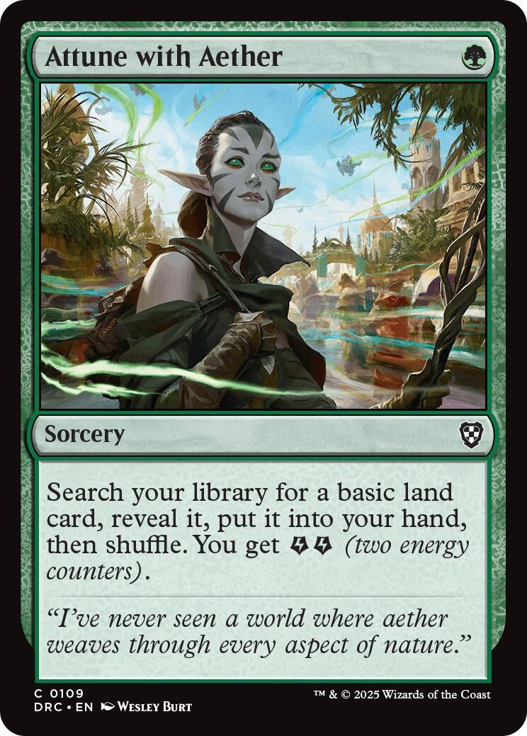 Image for Attune with Aether (109) (DRC) - Magic: The Gathering