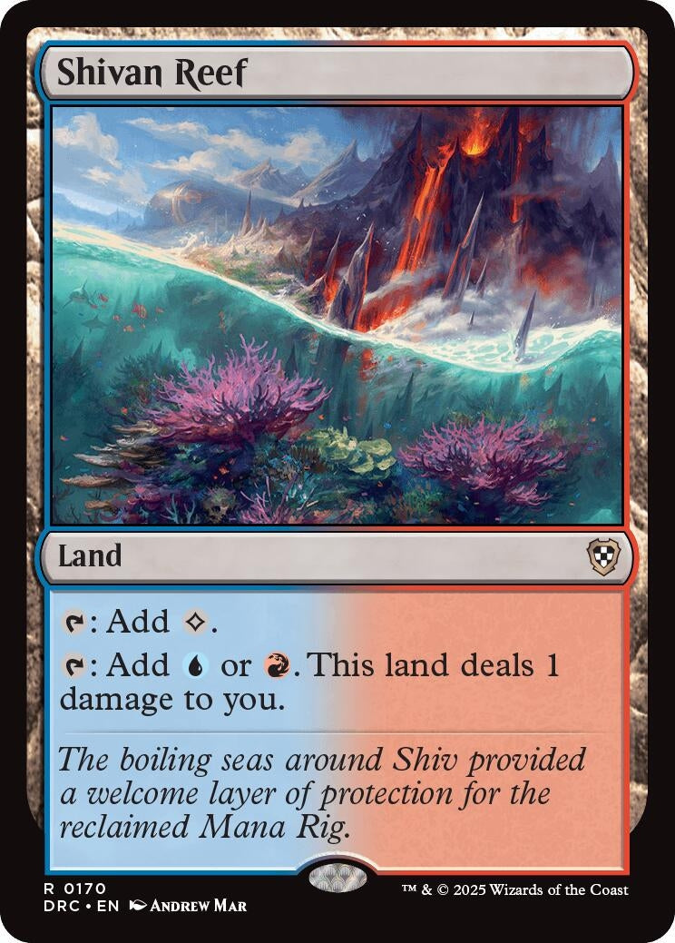 Image for Shivan Reef (170) (DRC) - Magic: The Gathering