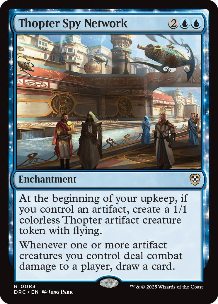 Image for Thopter Spy Network (83) (DRC) - Magic: The Gathering