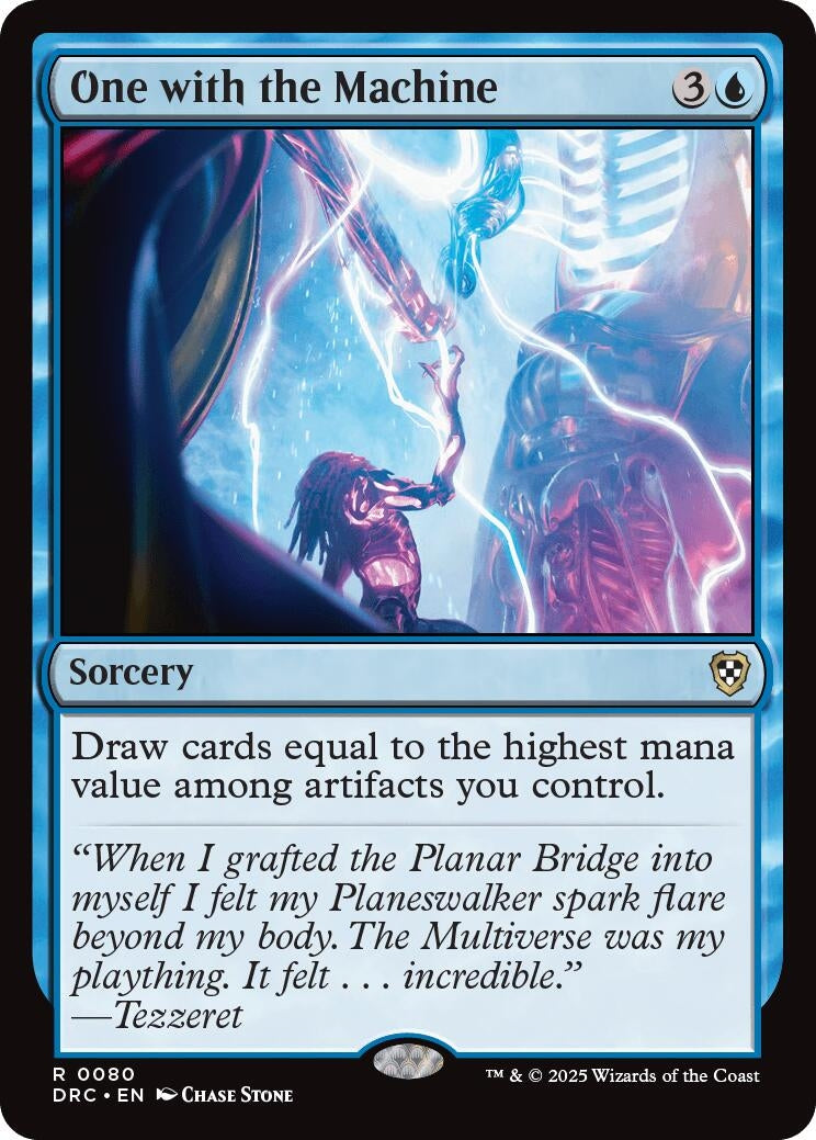 Image for One with the Machine (80) (DRC) - Magic: The Gathering