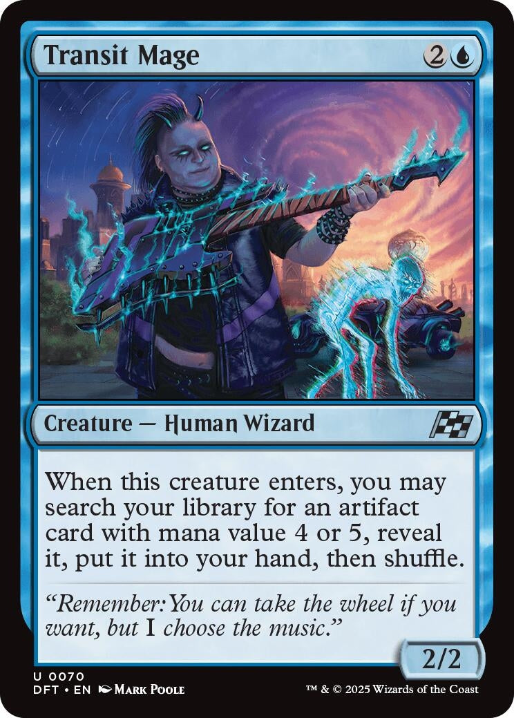 Image for Transit Mage (70) (DFT) - Magic: The Gathering