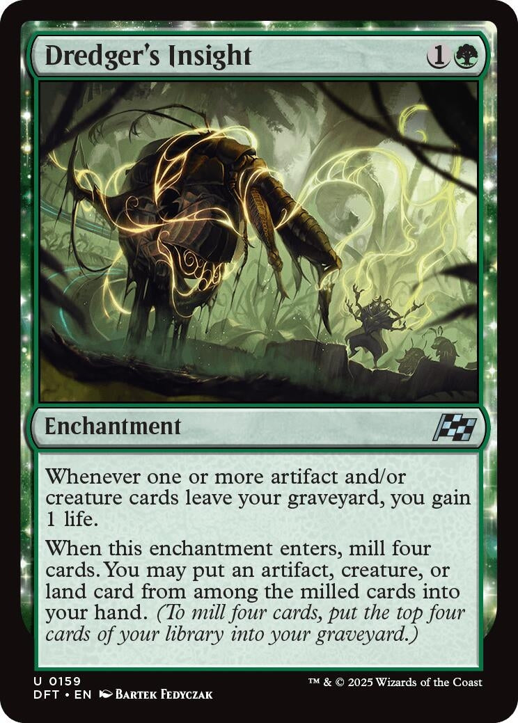 Image for Dredger's Insight (159) (DFT) - Magic: The Gathering
