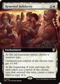 Image for Renewed Solidarity (Extended Art) (23) (DRC) - Magic: The Gathering