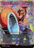 Image for Explosive Getaway (Showcase) (Fracture Foil) (413) (DFT) - Magic: The Gathering