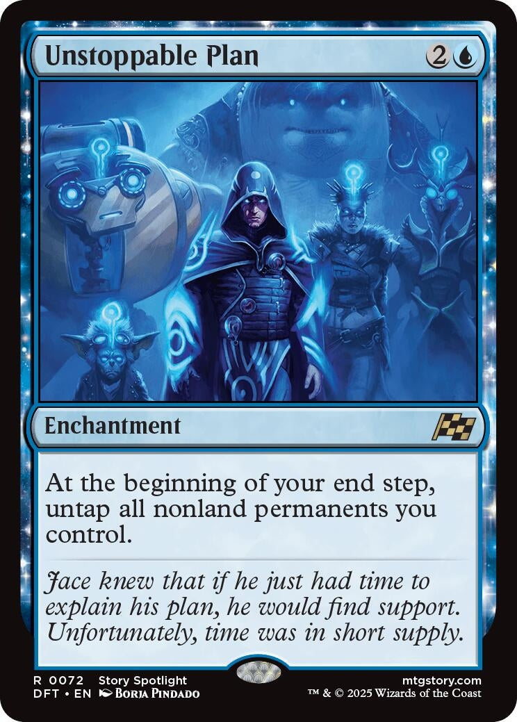 Image for Unstoppable Plan (72) (DFT) - Magic: The Gathering