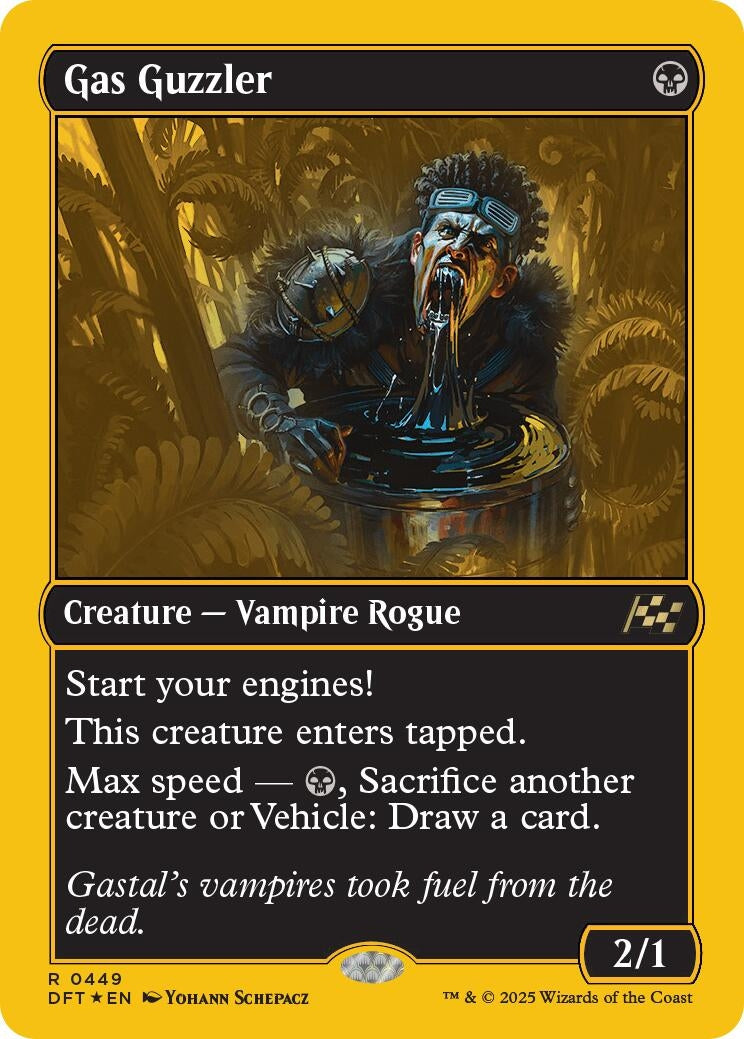Image for Gas Guzzler (First-Place Foil) (449) (DFT) - Magic: The Gathering