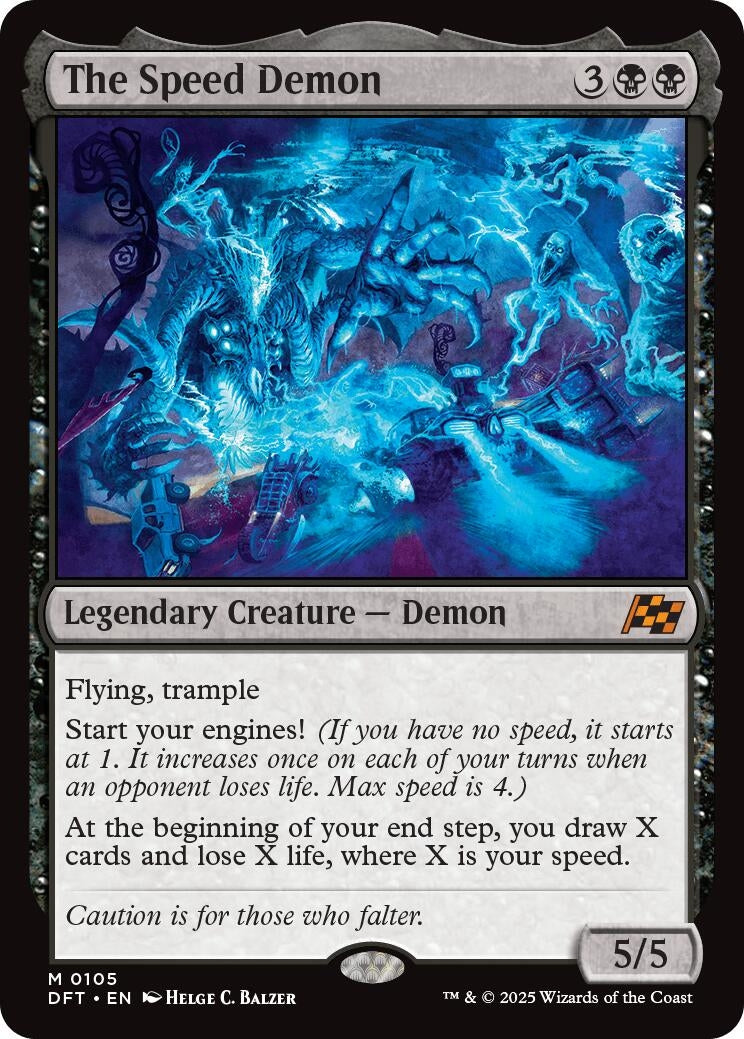 Image for The Speed Demon (105) (DFT) - Magic: The Gathering