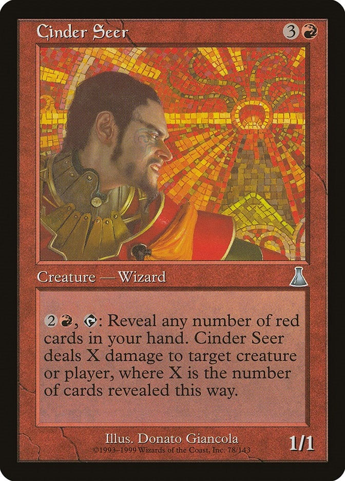 Image for Cinder Seer (78) (UDS) - Magic: The Gathering