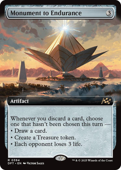 Monument to Endurance (Extended Art) (394) (DFT)