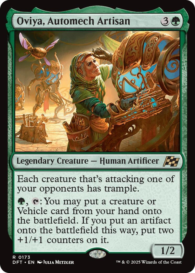 Image for Oviya, Automech Artisan (173) (DFT) - Magic: The Gathering