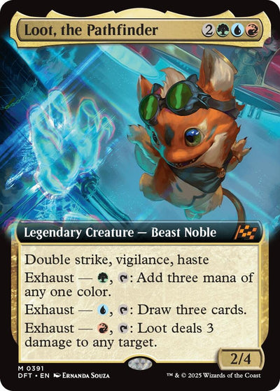 Loot, the Pathfinder (Extended Art) (391) (DFT)