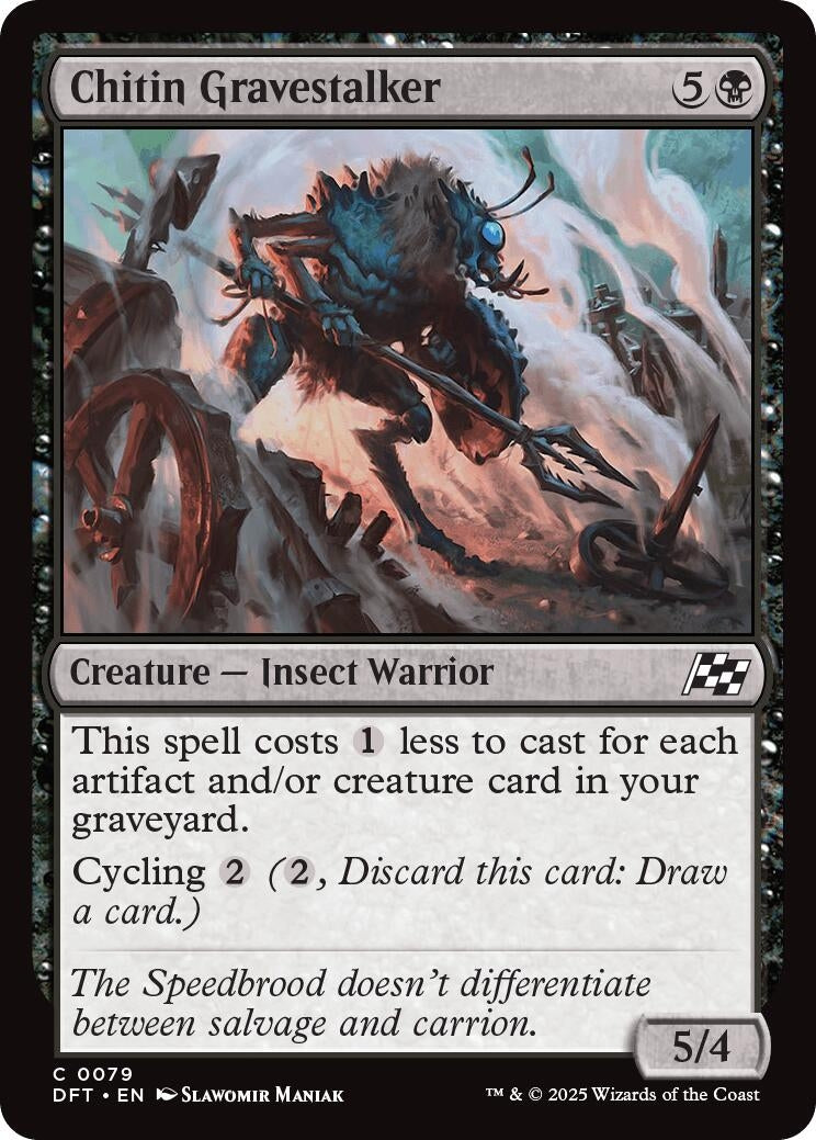 Image for Chitin Gravestalker (79) (DFT) - Magic: The Gathering