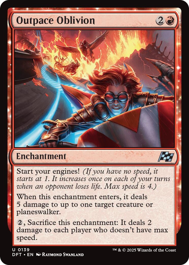 Image for Outpace Oblivion (139) (DFT) - Magic: The Gathering
