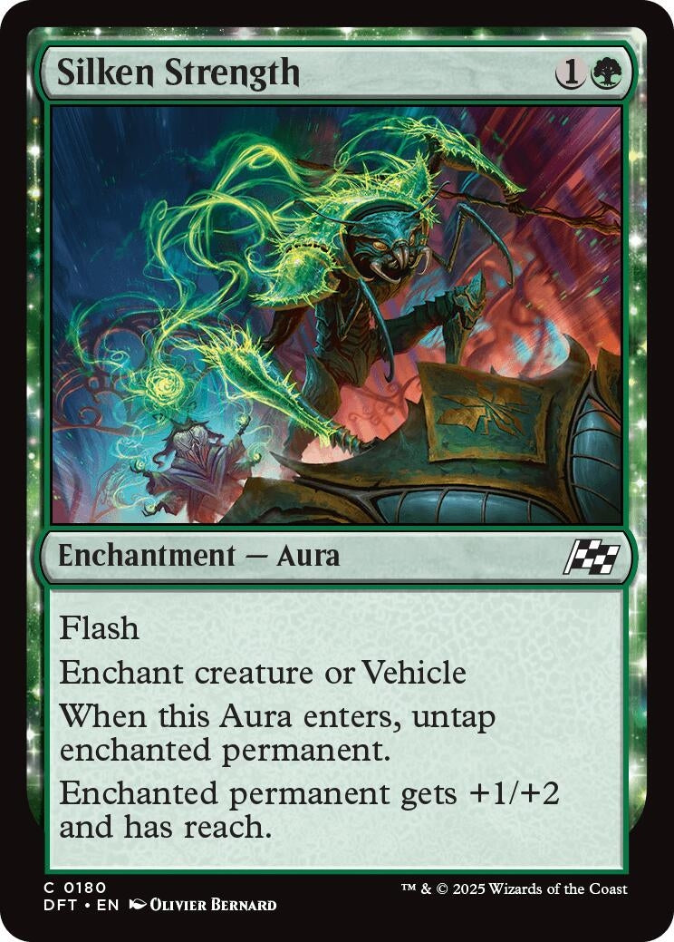 Image for Silken Strength (180) (DFT) - Magic: The Gathering