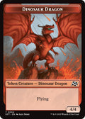Image for Dinosaur Dragon // Treasure Double-Sided Token (4 // 11) (DFT) - Magic: The Gathering