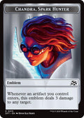 Image for Emblem - Chandra, Spark Hunter // Vehicle Double-Sided Token (13 // 12) (DFT) - Magic: The Gathering