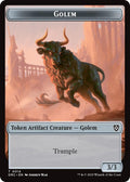 Image for Golem (0014) // Golem (0015) Double-Sided Token (14 // 15) (DRC) - Magic: The Gathering